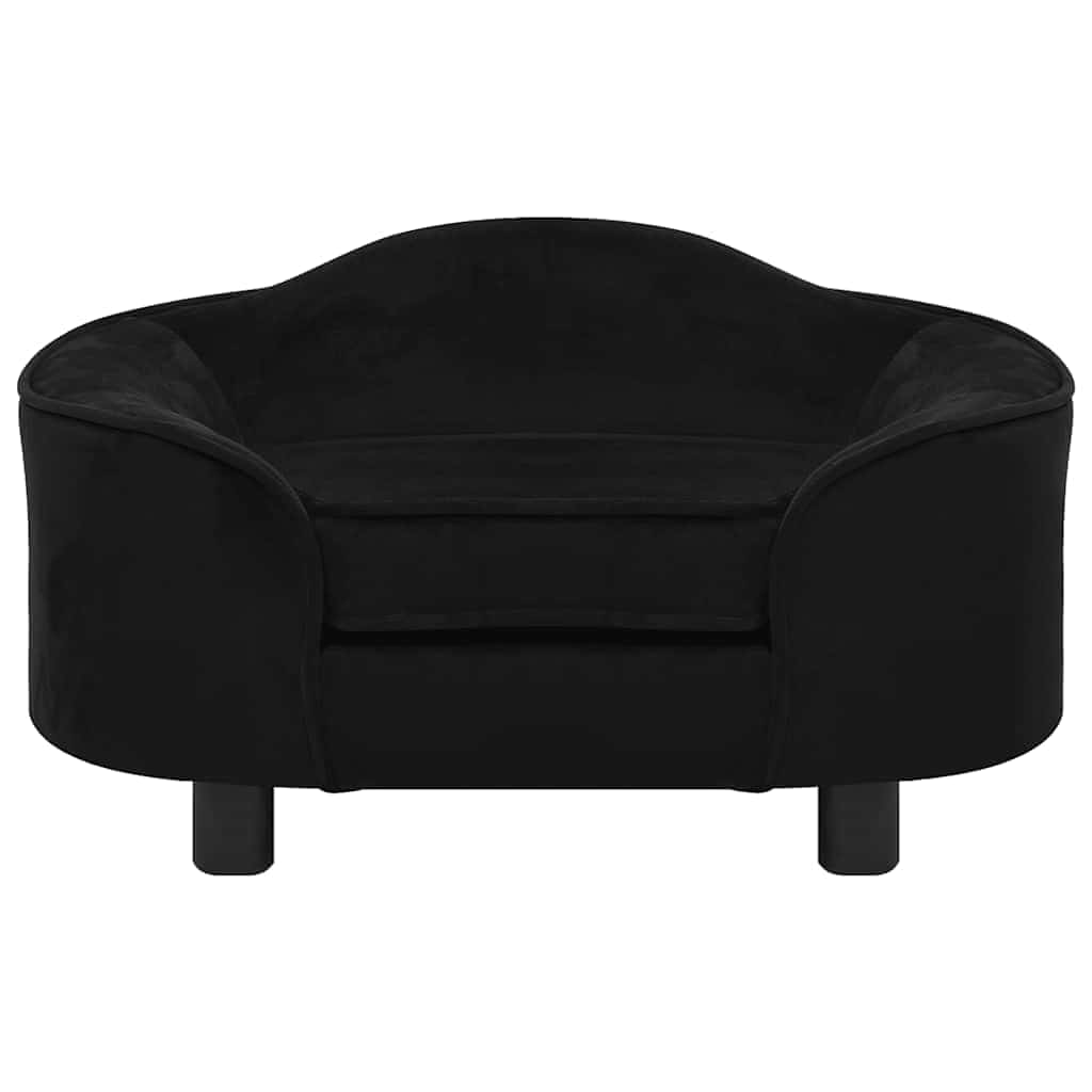 Koiran Sohva Musta 67X47X36 Cm Plyysi