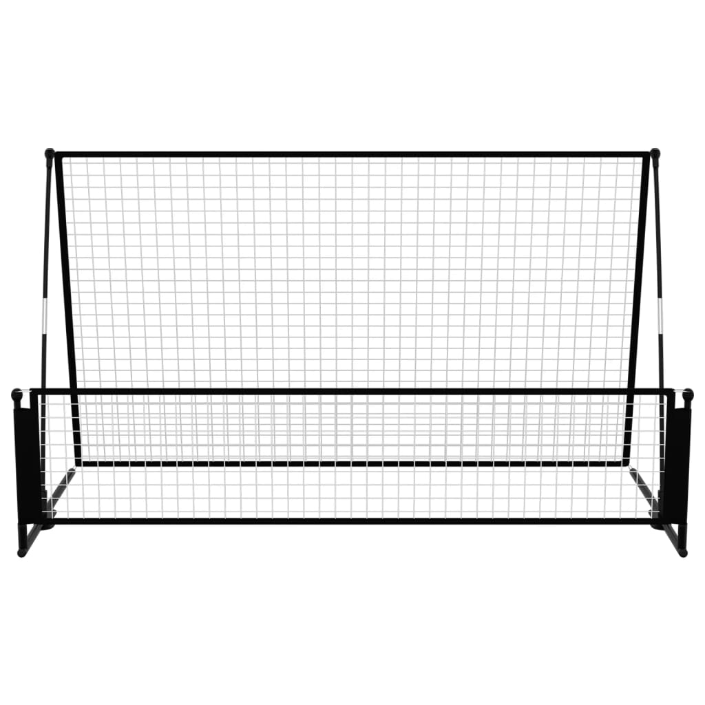 2 In 1 Jalkapallon Palauttaja Maali 202X104X120 Cm Teräs