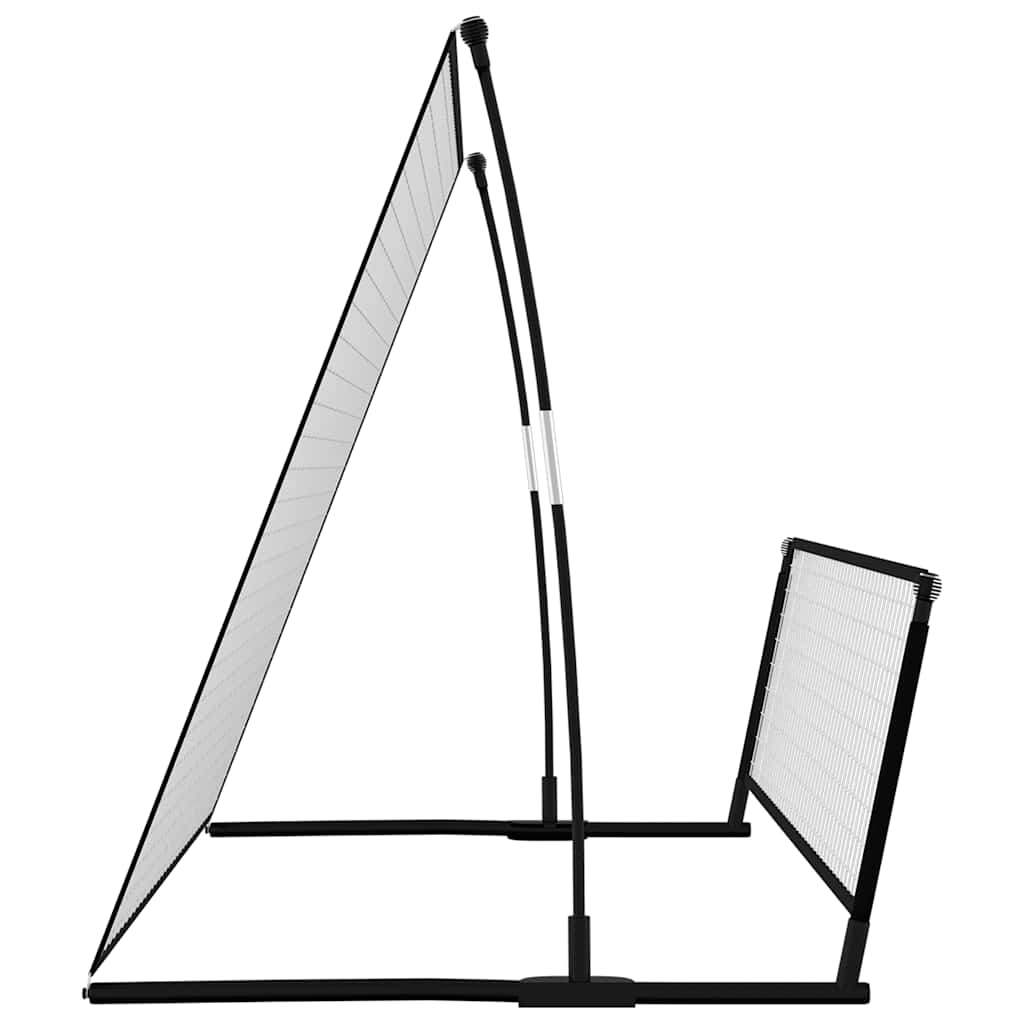 2 In 1 Jalkapallon Palauttaja Maali 202X104X120 Cm Teräs