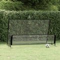 2 In 1 Jalkapallon Palauttaja Maali 202X104X120 Cm Teräs