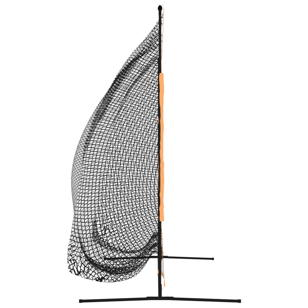 Golf Harjoitusverkko Musta Ja Oranssi 215X107X216 Cm Polyesteri