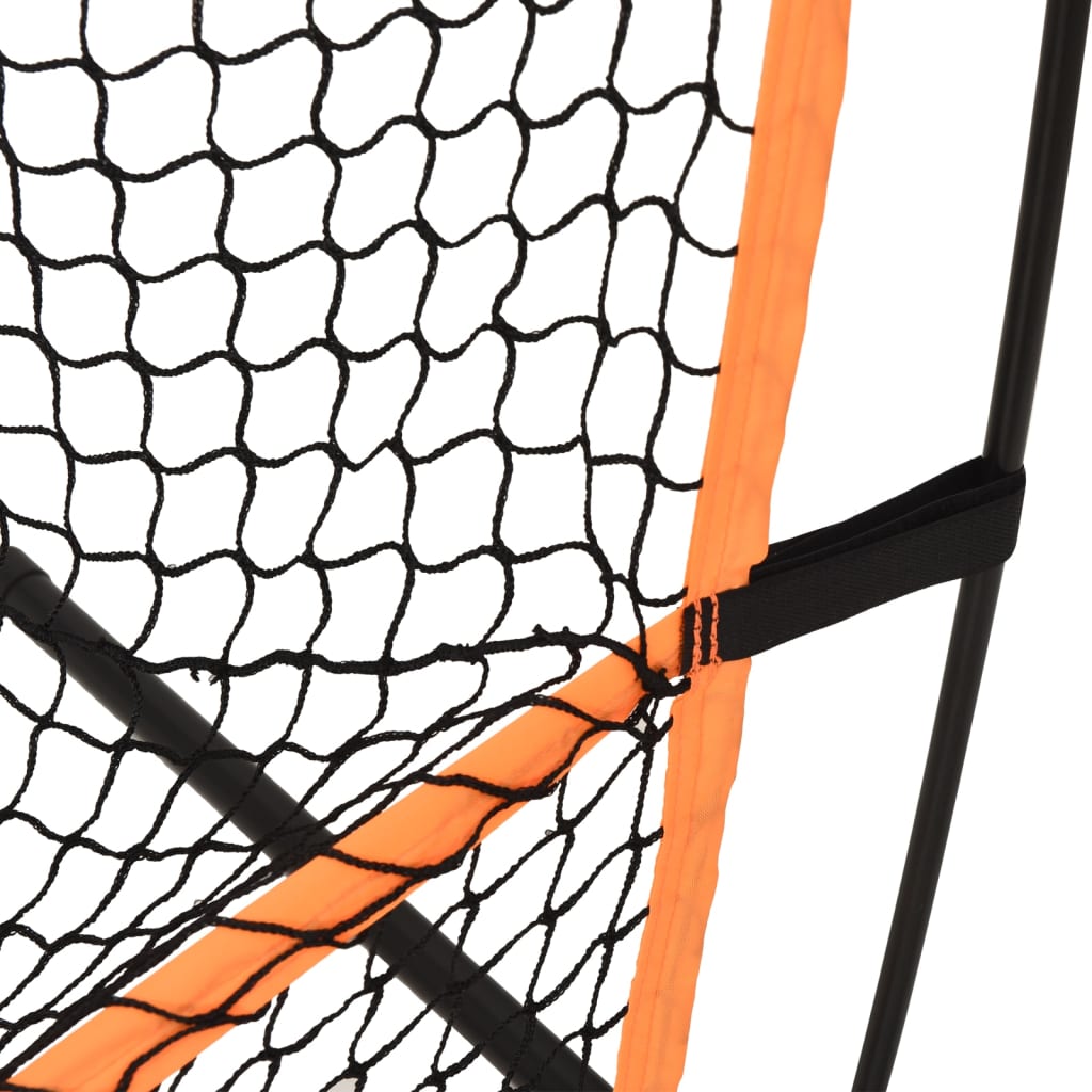 Golf Harjoitusverkko Musta Ja Oranssi 215X107X216 Cm Polyesteri